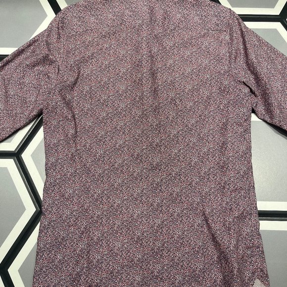 Ted Baker Floral Pattern Shirt Size 2 - Picture 3 of 6